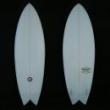 【PU ツイン】DECENCY 6'0" 　「S-2FISH」　ライトブルー