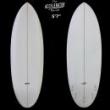【EPS エポキシ】WOODY PRESS  5'7"　"湘南SMALL" クリア※送料別途