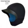 【 3mm SURF CAP 】ブラックジャージ/裏ストレッチジャージ / Lサイズ