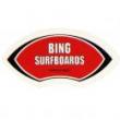 BING ステッカー   L   "NOSERIDER" レッド