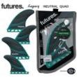 【FUTURE 4フィン】 「Legacy NEUTRAL」 QUAD GREEN　Mサイズ