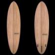 【EPS EPOXY】DECENCY 7'2" 「MID PIN」 WOOD