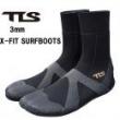 【旧モデル　在庫処分】 TLS  SURF BOOTS　3mm　ブーツ