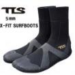 【旧モデル　在庫処分】 TLS  SURF BOOTS　5mm　ブーツ ★