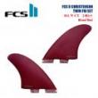【FCSⅡTWIN】 FCSⅡCHRISTENSON TWIN FIN SET / BloodRed