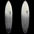 【中古ファンボード PU 】 SMAC 7'6" クリア~グレー