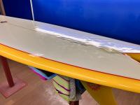 【中古 PU 】 BREWER CHAPMAN SURFBOARDS   6'0"イエロー