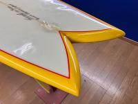 【中古 PU 】 BREWER CHAPMAN SURFBOARDS   6'0"イエロー