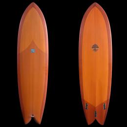 LOG JAM HANDCRAFTED CUSTOM 6'8" "FISH SIMONS"