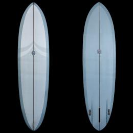 【LOGJAM】HANDCRAFTED CUSTOM 7'4"GRAY  SINGLE-TWIN