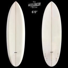 【EPS エポキシ】WOODY PRESS  6'0"　"SHONAN SMALL" クリア