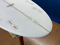 【EPS エポキシ】WOODY PRESS  6'0"　"SHONAN SMALL" クリア