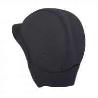 【2mmブラックジャージ】　サーフキャップ　Lサイズ/裏ストレッチジャージ