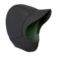 【2mmブラックジャージ】　サーフキャップ　Lサイズ/裏ストレッチジャージ