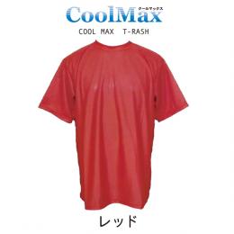 【CoolMax】クールマックス　ラッシュTシャツ 半袖 レッド