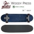 WOODYPRESS スケートボード　スラスターシリーズ　36"インチTH2　ネイビー