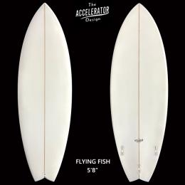 【PU】THE ACCELRATOR DESIGN  5'8""FLYING FISH" ※送料別途