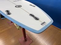 【EPS エポキシ】TIDEX 6'2"　「NEW SHORT PLUS」　アイスブルー/クリア