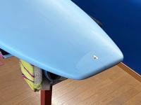 【EPS エポキシ】TIDEX 6'2"　「NEW SHORT PLUS」　アイスブルー/クリア