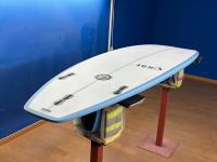 【EPS エポキシ】TIDEX 6'2"　「NEW SHORT PLUS」　アイスブルー/クリア