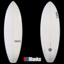 【PU-HAND】JAPAN TIDEX  5'9"「SMALL」クリア HAND SHAPED