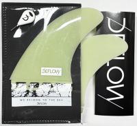 【DEFLOW】ARIN TWIN FIN クリーム　フューチャーフィン用