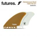 【 futures 】CHRISTENSON KEEL ツインフィンセット