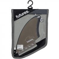 【 futures 】FK2 2.0 FIBERGLASS ツインフィンセットBROWN/GRAY