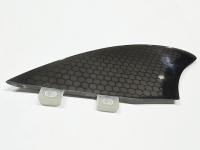 FCS1 ハニカム キール ツインフィンセット　ダークスモーク・インサイドフォイル