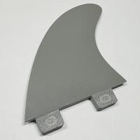 【FCS1  スタビ用】　グラスファイバーグレー　2枚セット　GXサイズ