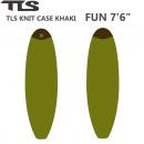 【ニットケース】TLS  ファン 7'6"　color KHAKI
