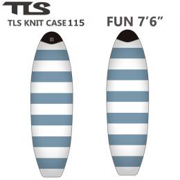 【ニットケース】TLS  ファン 7'6"　color 115ホワイトxピューター