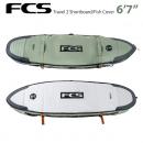 【FCS】Travel 2 　トリップ2本用　ボードケース 6'7"ショート/フィッシュ