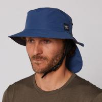 【OCEAB&EARTH】INDO STIFF PEAK SURF HAT ネイビー (夏用)