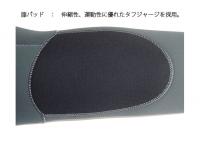 【STD】SEANATION 3x2mmフラップネック　長袖スプリング　ブラック