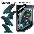 【FUTURE 4フィン】 「Legacy NEUTRAL」 QUAD GREEN　Mサイズ