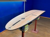 【EPS エポキシ】DECENCY 8'0" 「FAT FUN」　WOOD x BLACK