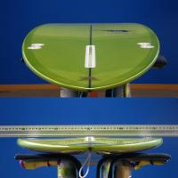BING SURFBOARDS 7'0" "PINTAIL MINI"ChartreuseGreen
