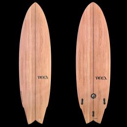 【EPS エポキシ】TIDEX 6'8"　「WING-FISH」 WOOD