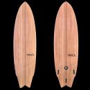 【EPS エポキシ】TIDEX 6'8"　「WING-FISH」 WOOD