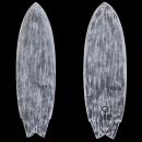 【EPS エポキシ】TIDEX 5'10"　「WING-FISH」 Damage Color