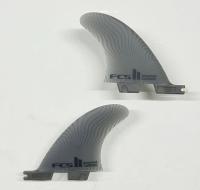 【FCSⅡ 】　"CARVER"クアッドリア2枚セットNeoGlassスモーク Sサイズ