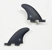 【FCSⅡ 】　CARVER クアッドリアフィン　2枚セット　PG BLACK