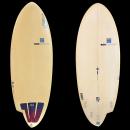 【中古 EPS ショート】 EGO SURFBOARDS   5'7" ASIMMETRY