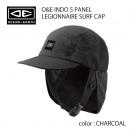 【O&E】INDO 5 PANEL LEGIONNAIRE SURF CAP チャコール(夏用)