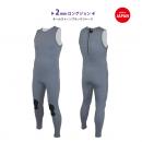 【SALE　2mm】　メンズロングジョン / ストーンブラック  【既成サイズ】