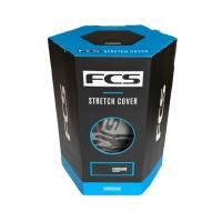 【ニットケース】FCS ストレッチカバー  ファンボード 6'7"　モノグラムコール/ライム