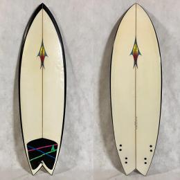【中古 PU ショート】NEV "FISH"   6'2"QUAD