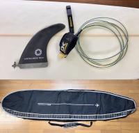 【中古 PU  】NO-LOGO SURFBOARDS 9' 0"クリア