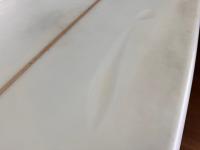 【中古 PU  】NO-LOGO SURFBOARDS 9' 0"クリア
